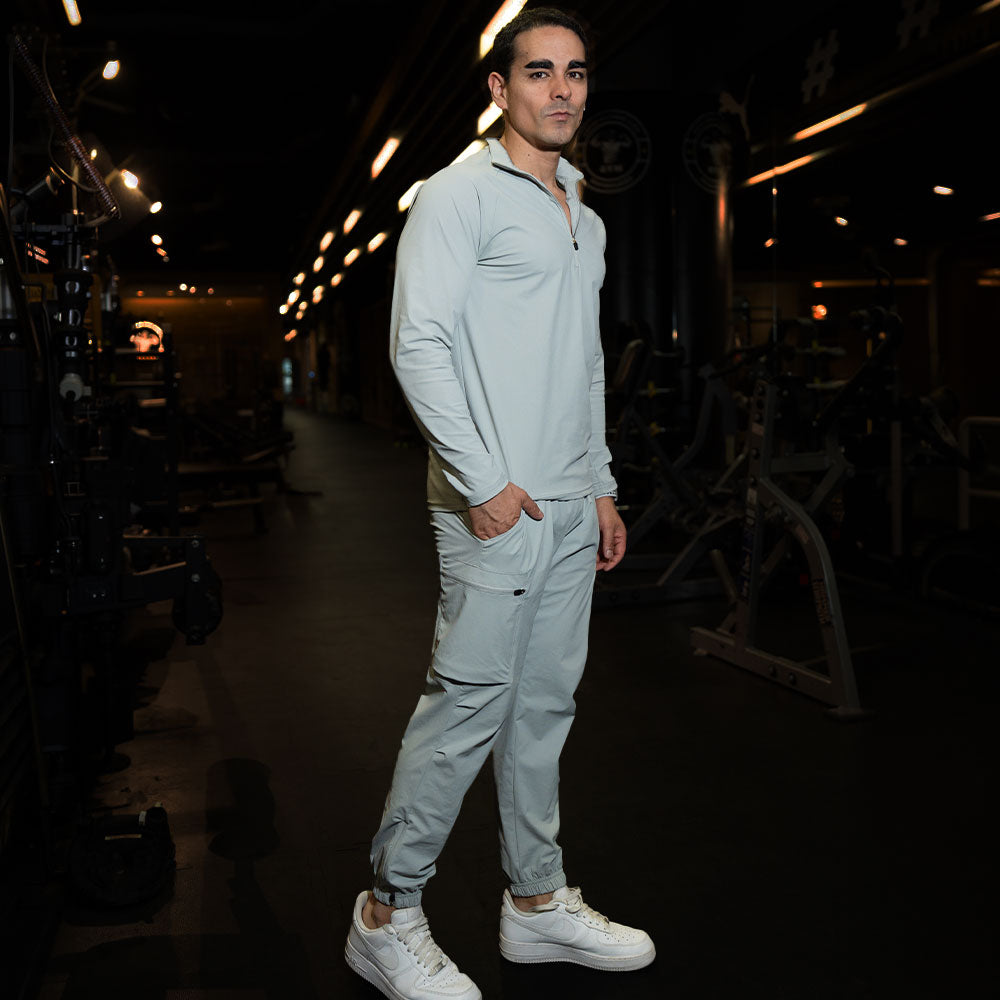 Motion Series Cargo Jogger Mint Gray
