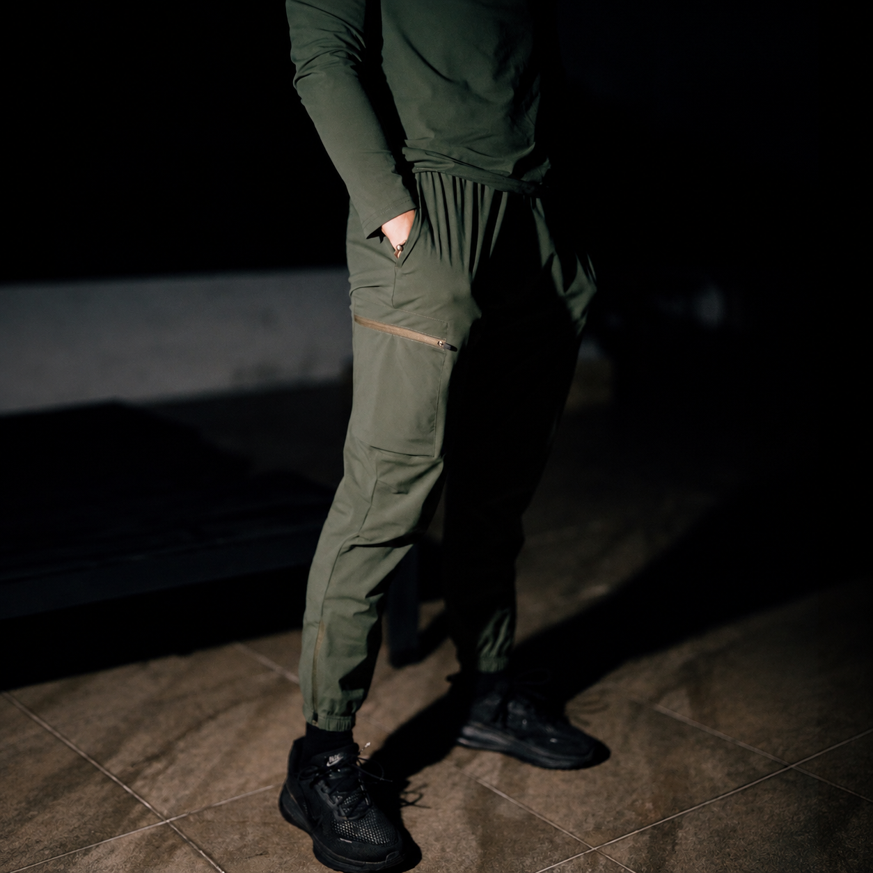 Motion Series Cargo Jogger Olive