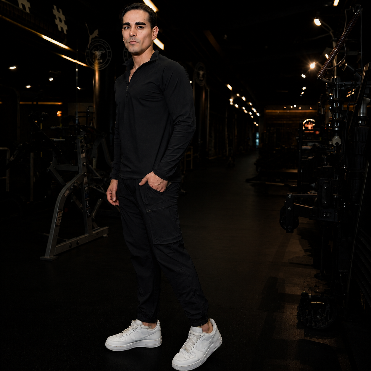Motion Series Cargo Jogger Black