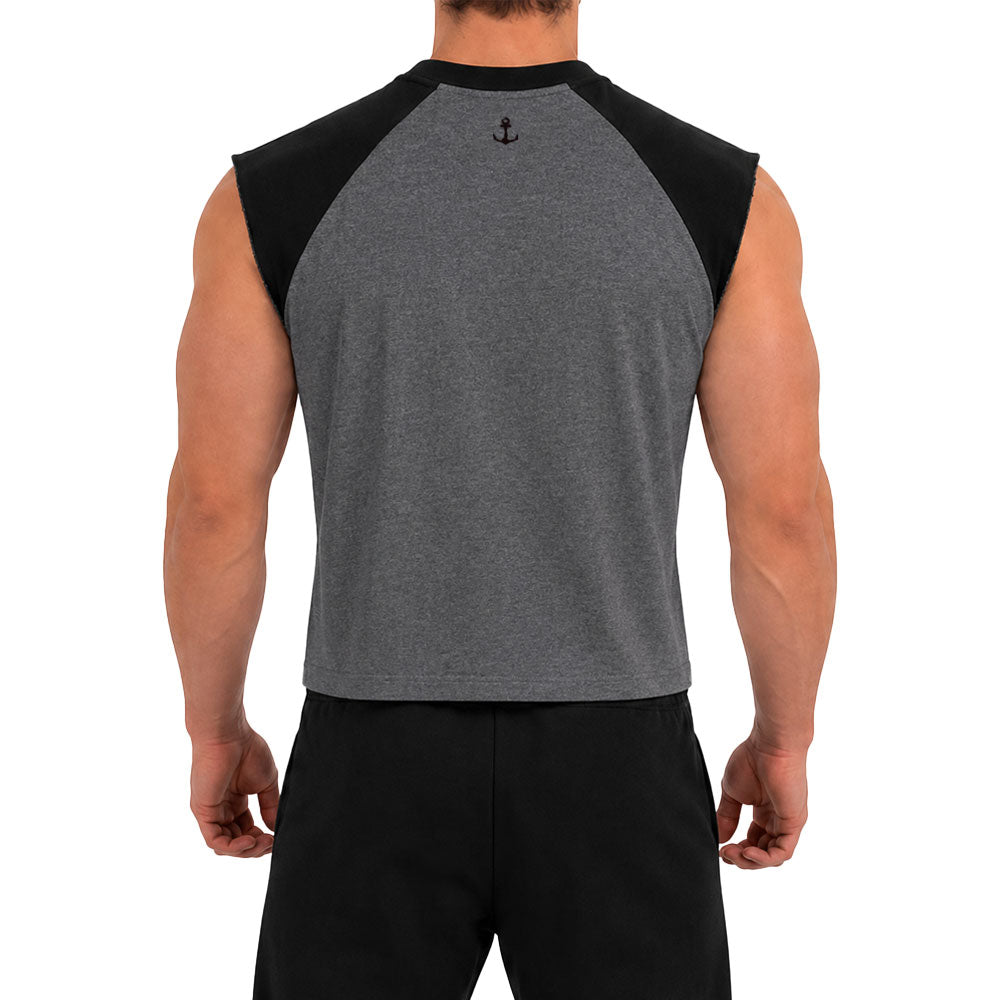 Garage High Performance Cut Off Sleeveless Oxford