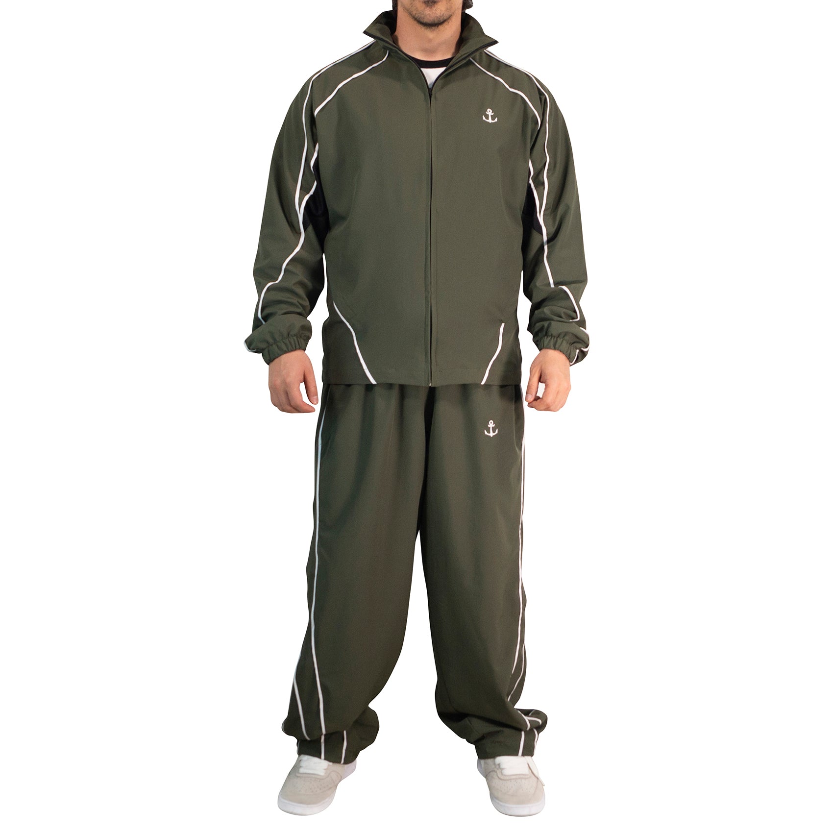 Ascend Oversized Tracksuit Olive