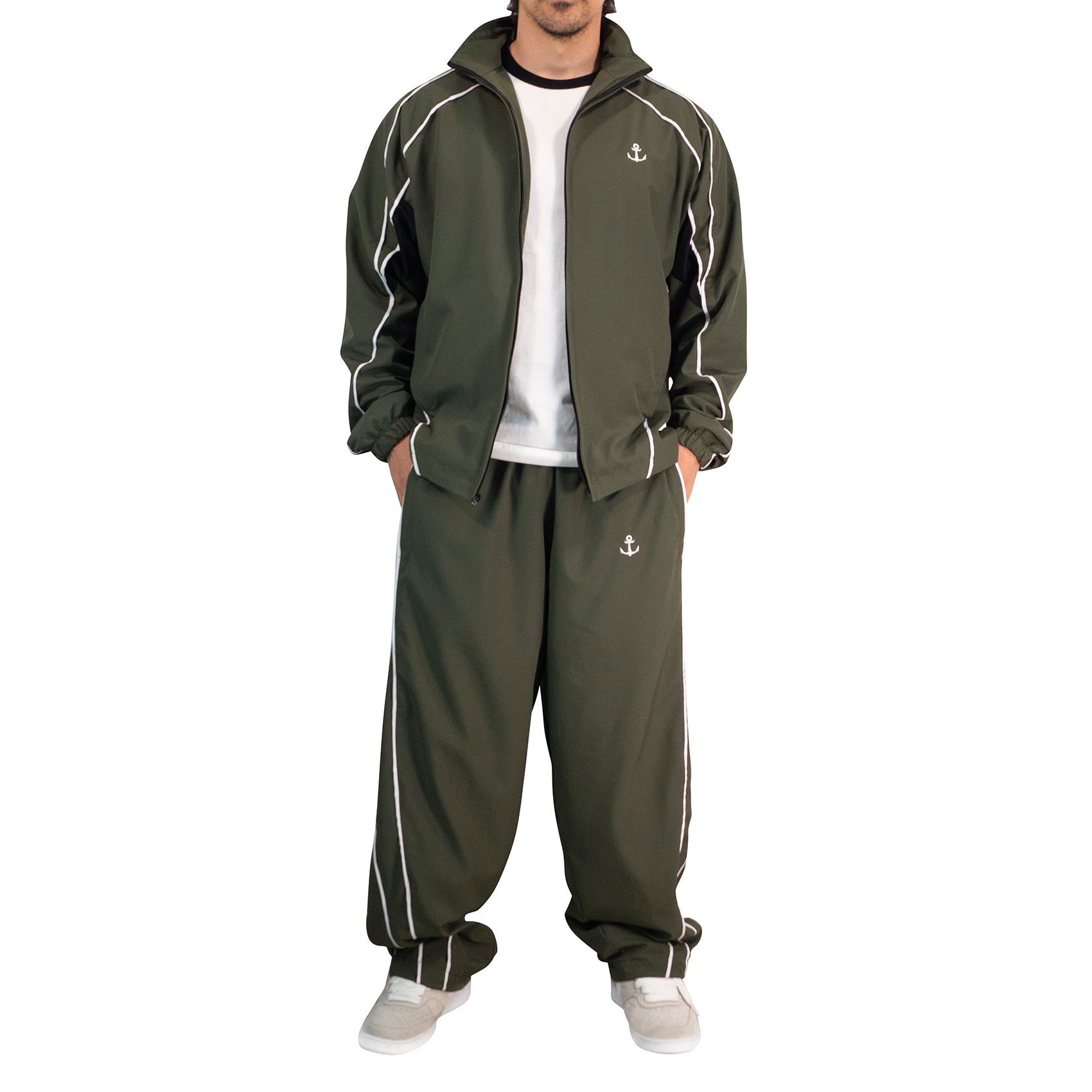 Ascend Oversized Tracksuit Olive