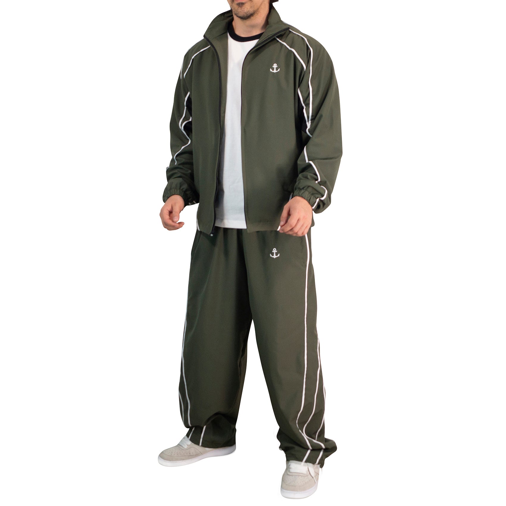 Ascend Oversized Tracksuit Olive