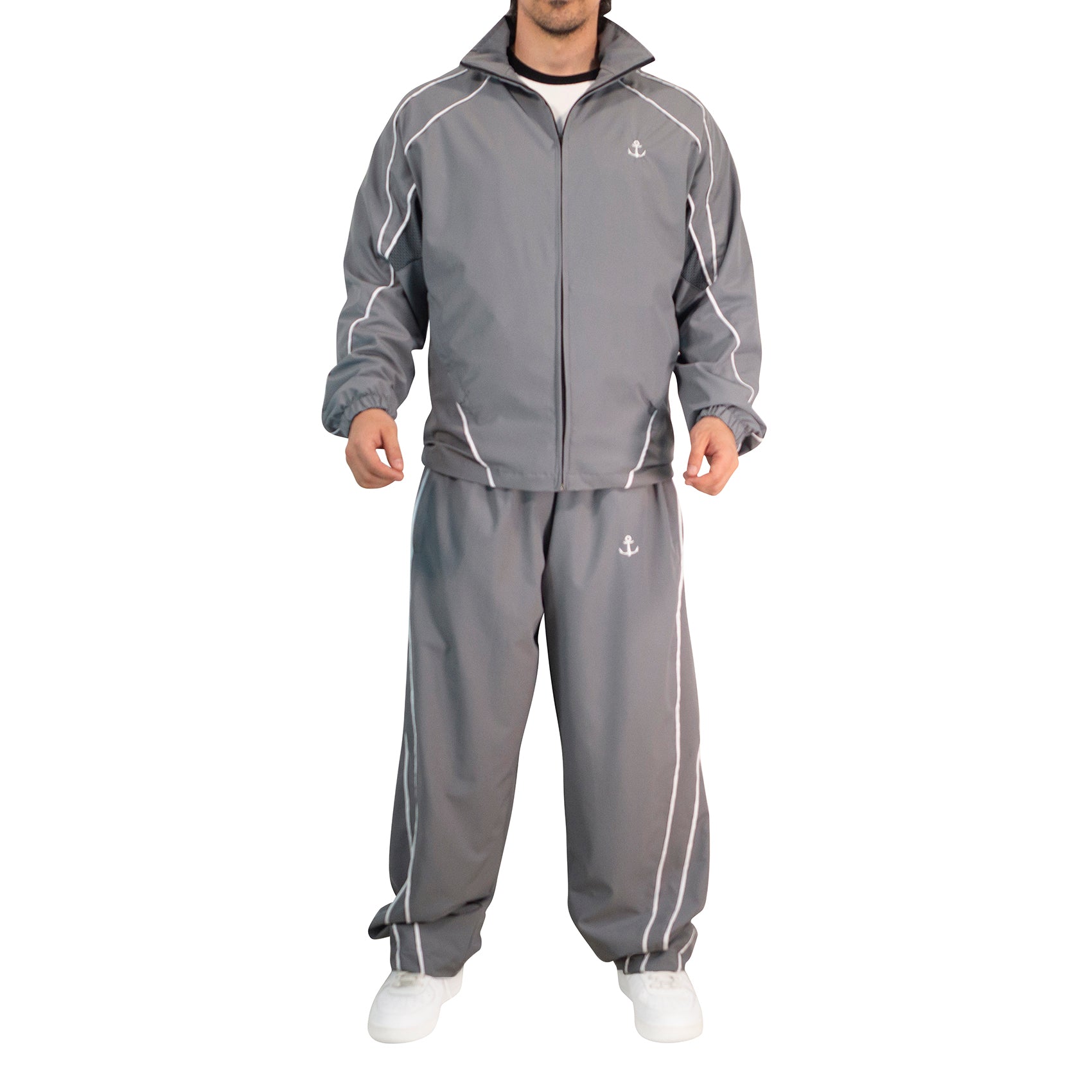 Ascend Oversized Tracksuit Gray