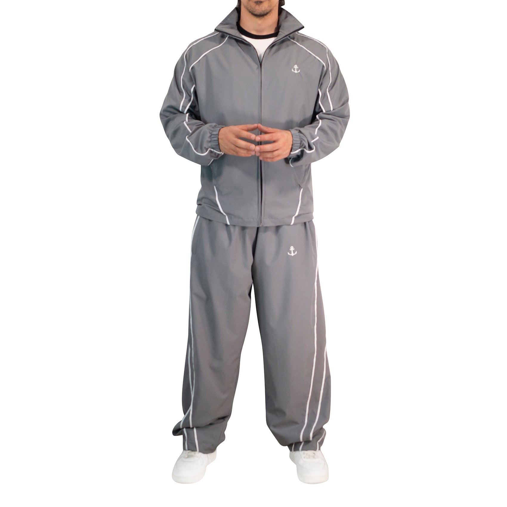 Ascend Oversized Tracksuit Gray