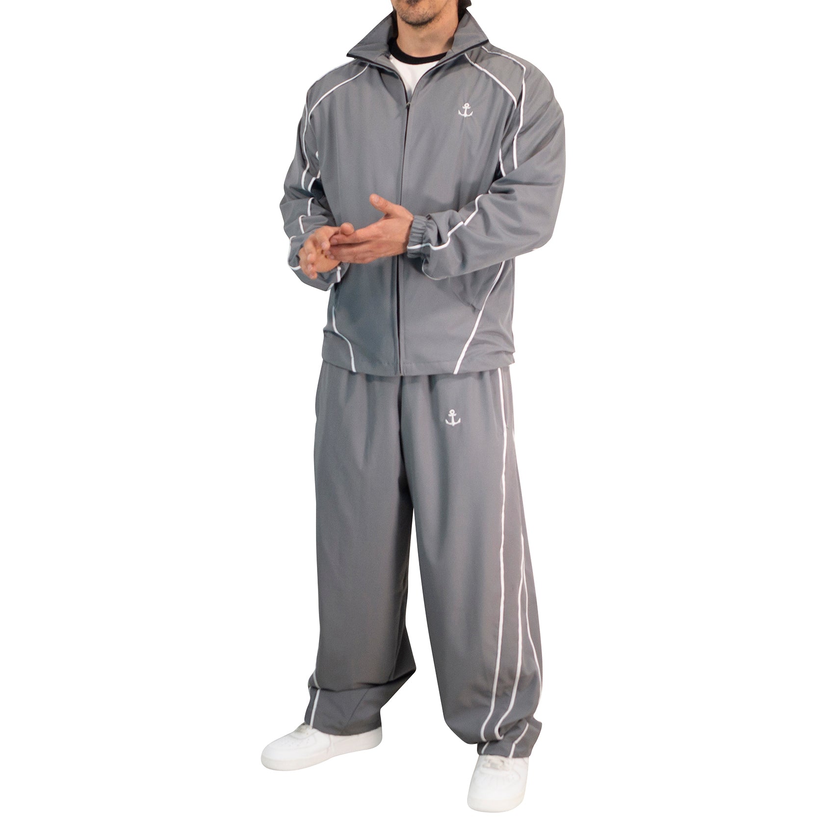 Ascend Oversized Tracksuit Gray