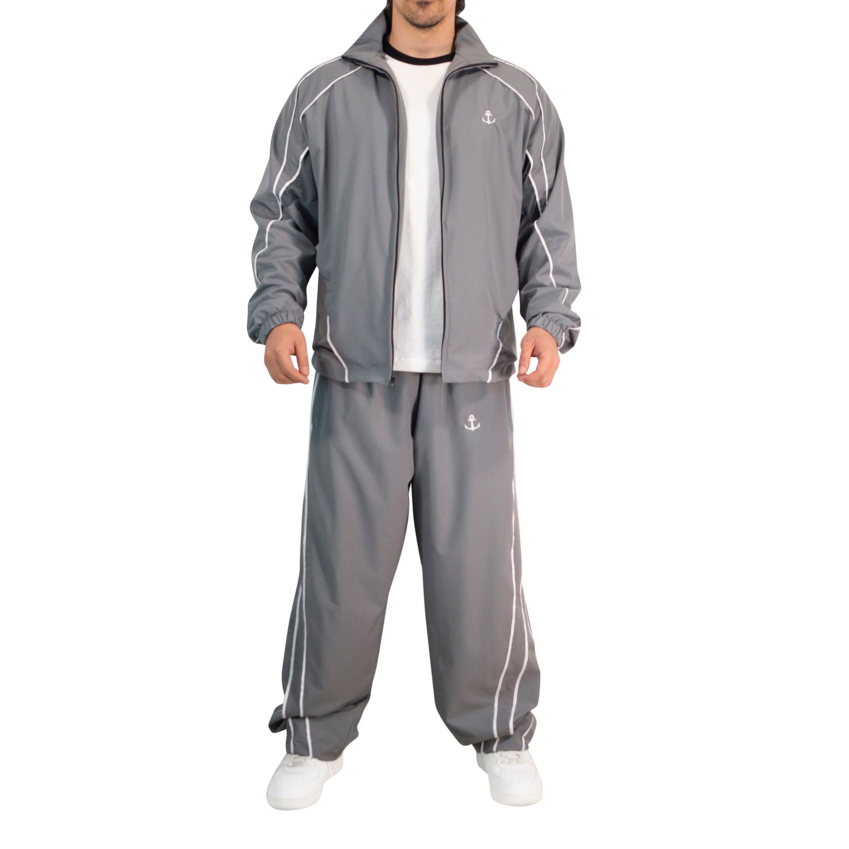 Ascend Oversized Tracksuit Gray