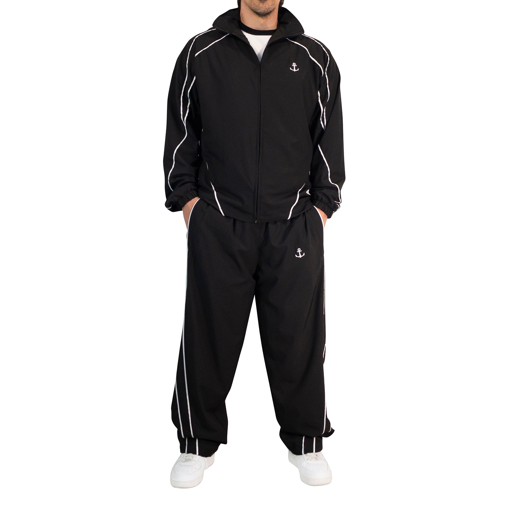 Ascend Oversized Tracksuit Black