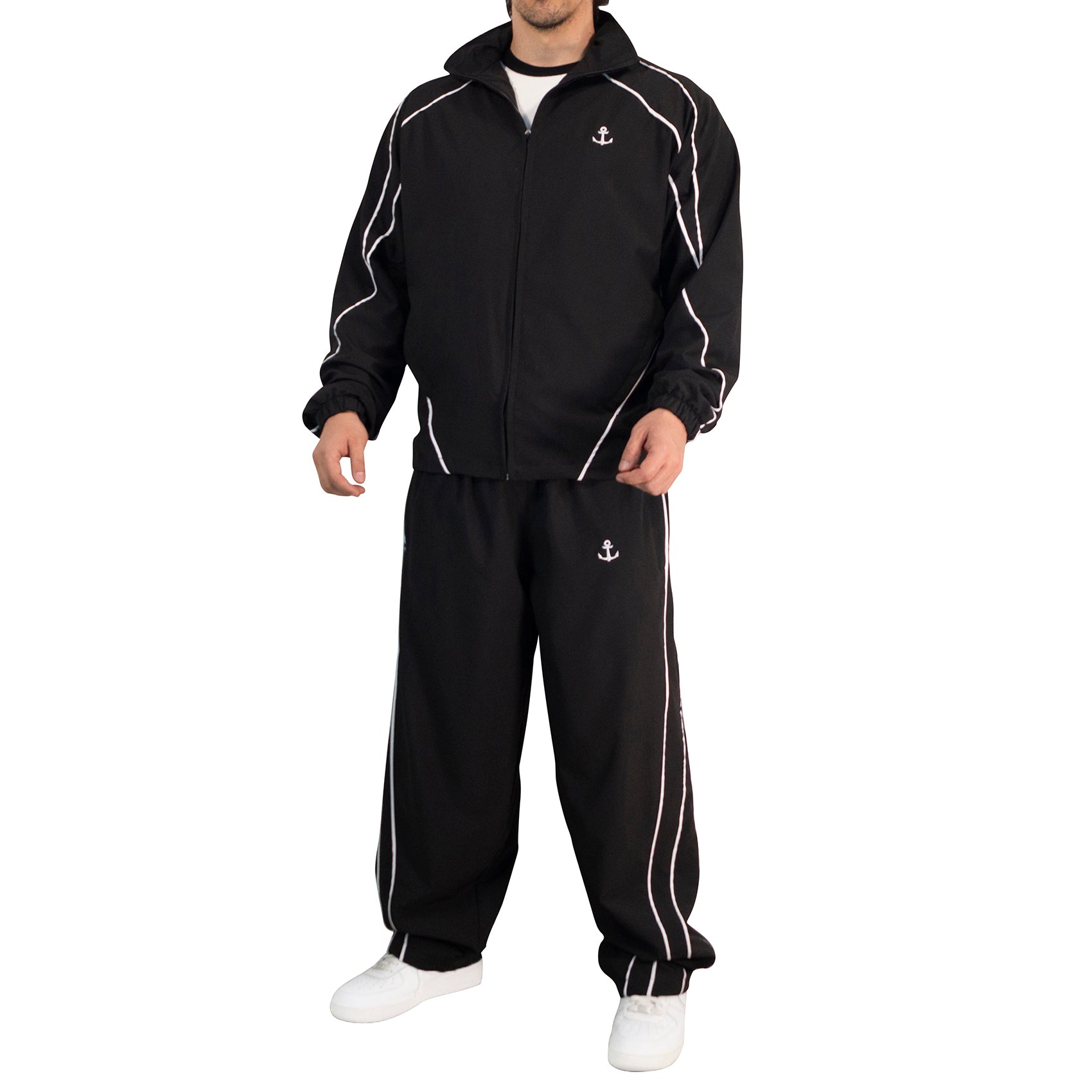 Ascend Oversized Tracksuit Black