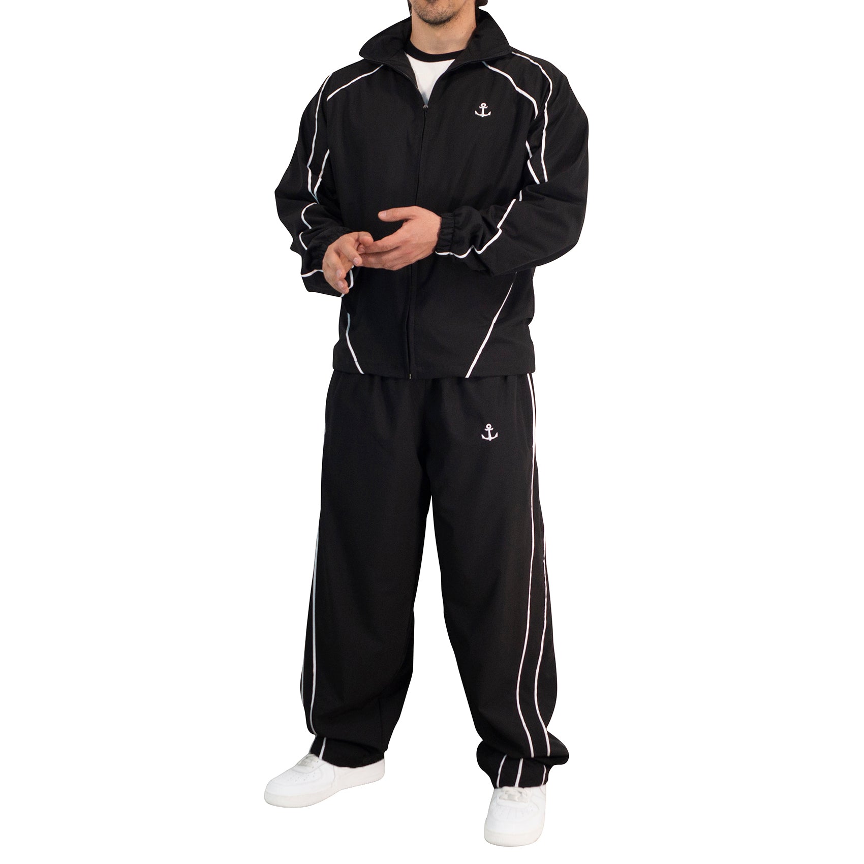 Ascend Oversized Tracksuit Black