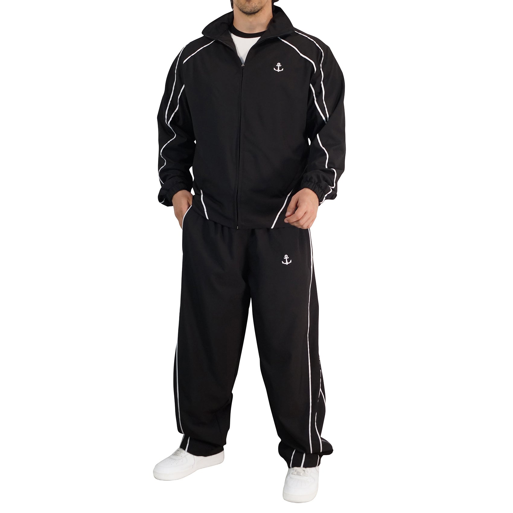 Ascend Oversized Tracksuit Black