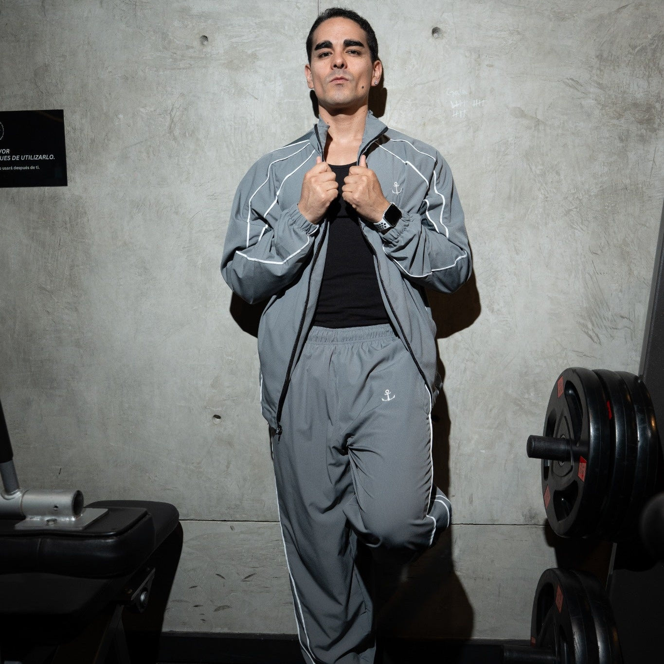 Ascend Oversized Tracksuit Black