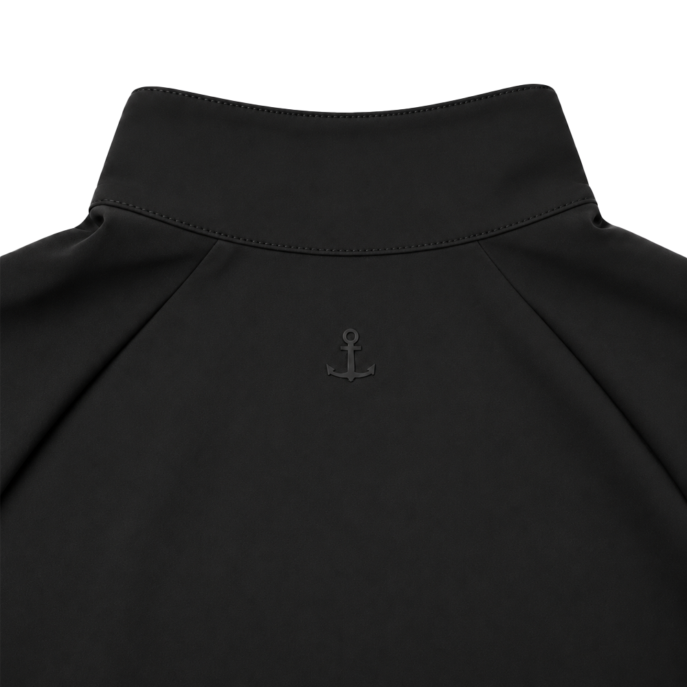 Sudadera Ultra Ligera Motion Series 1/4 Zip Black