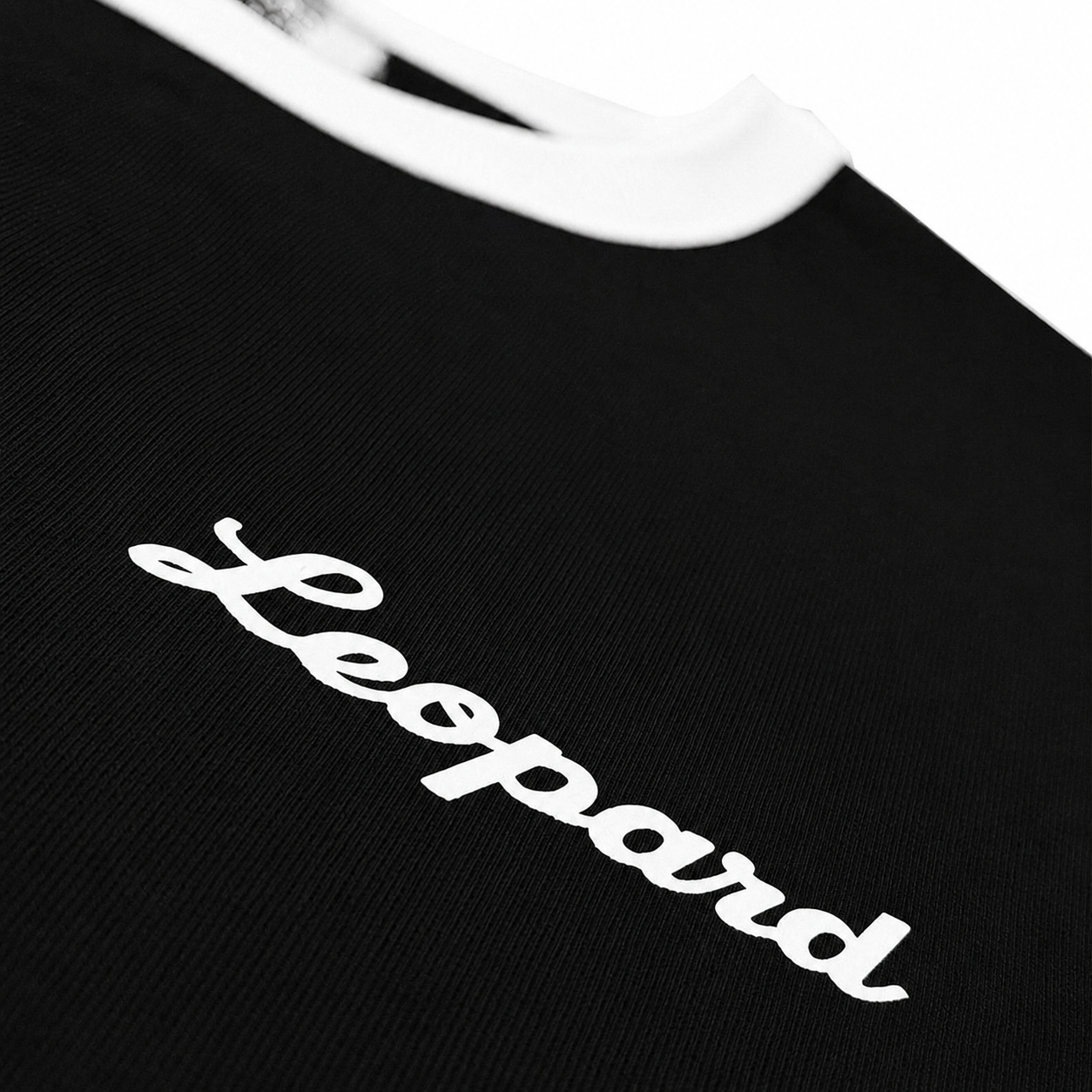 Playera Work Dept. Regular Ringer Black