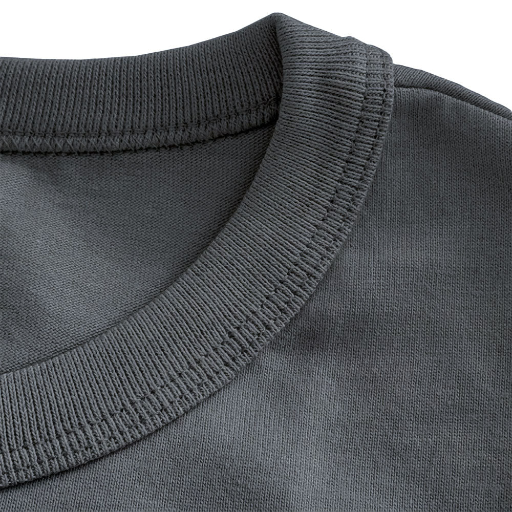 Playera Heritage Logo Slim Ringer Oxford