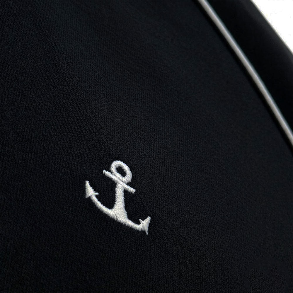 Playera Heritage Ranglan Slim Fit Black