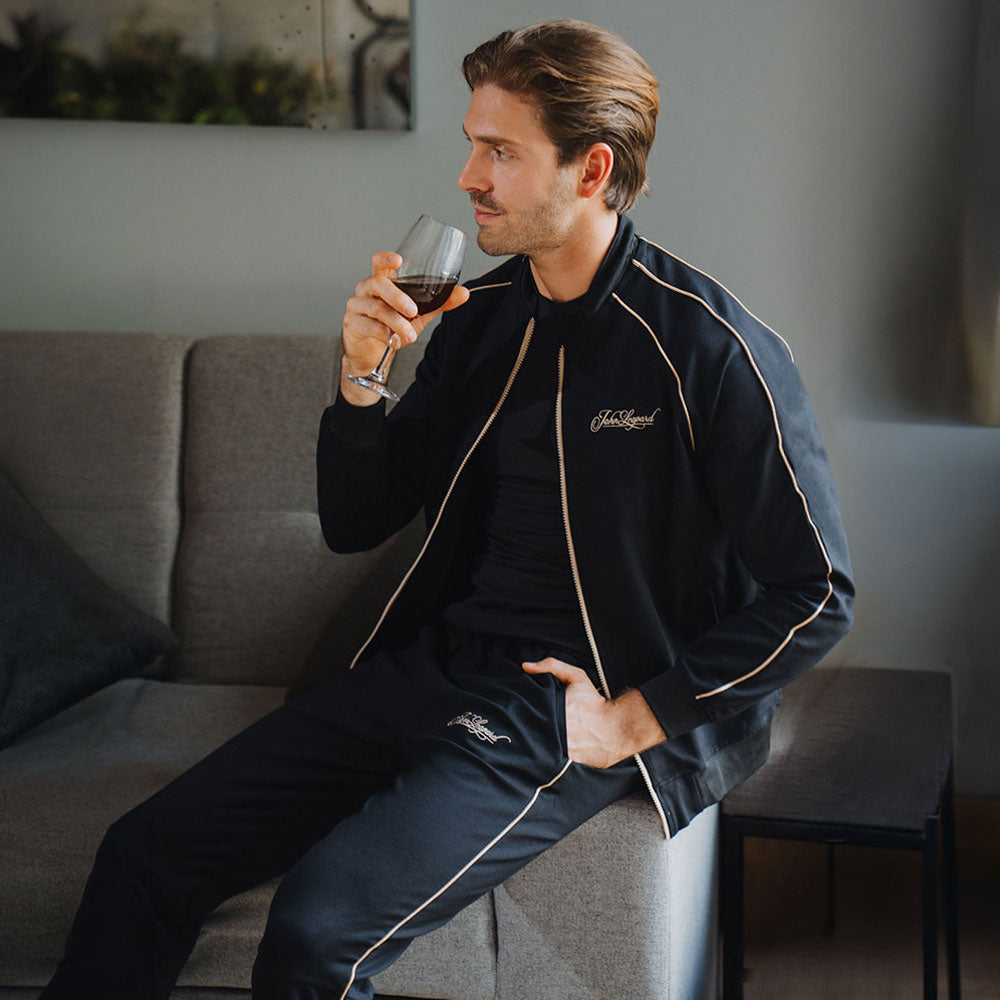 Heritage Tracksuit Black Details Tan