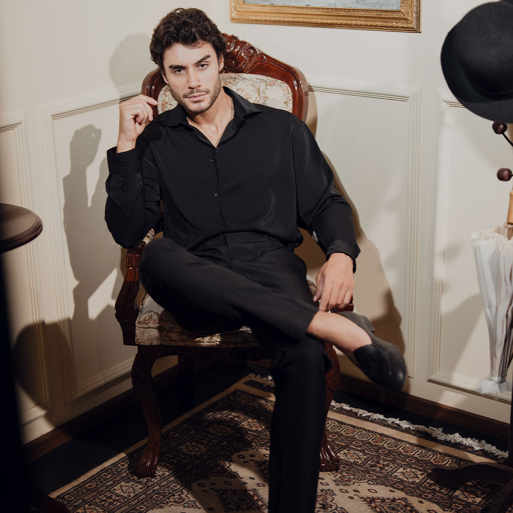 Hidden Loop Shirt Black