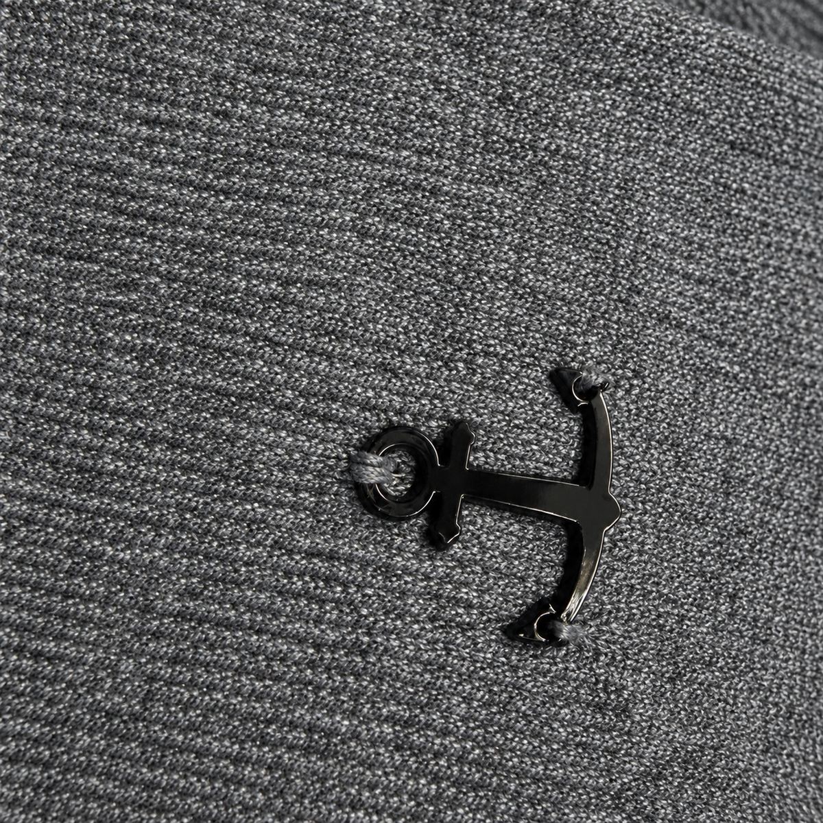 Zipped Short Sleeve Polo Full Black