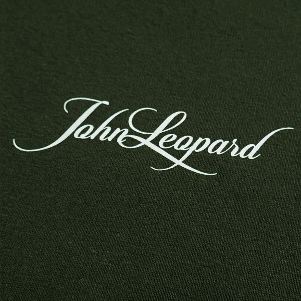 Playera Heritage Logo Slim Ringer Green