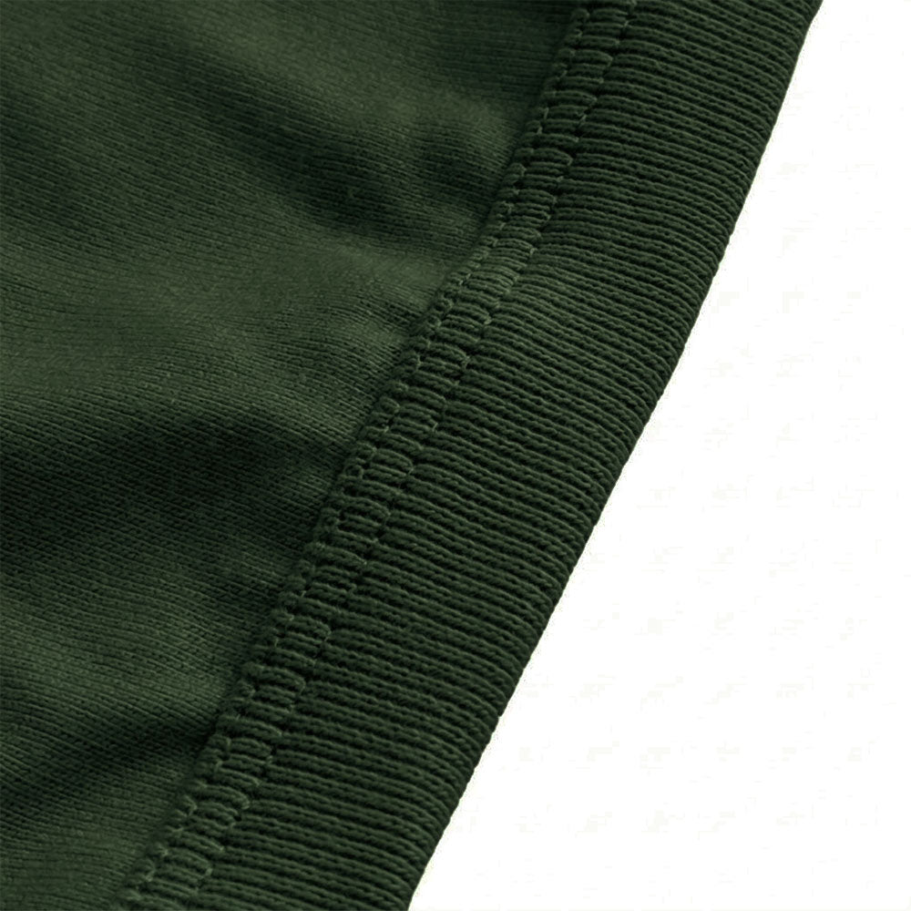 Playera Heritage Logo Slim Ringer Green