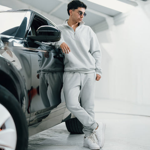 Fleece Jogger Offline Mode Stone Gray