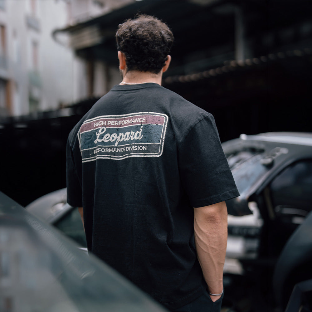 Playera Oversized High Performance Sunfade 240gr Black