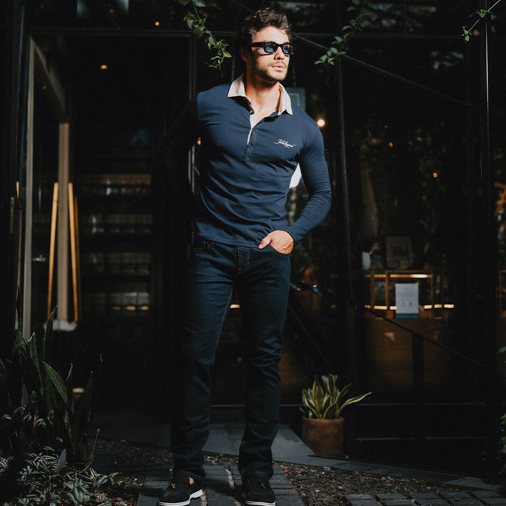 Outfit Navy Sand Santos