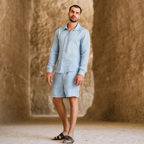 Mythos Short Aegean Blue
