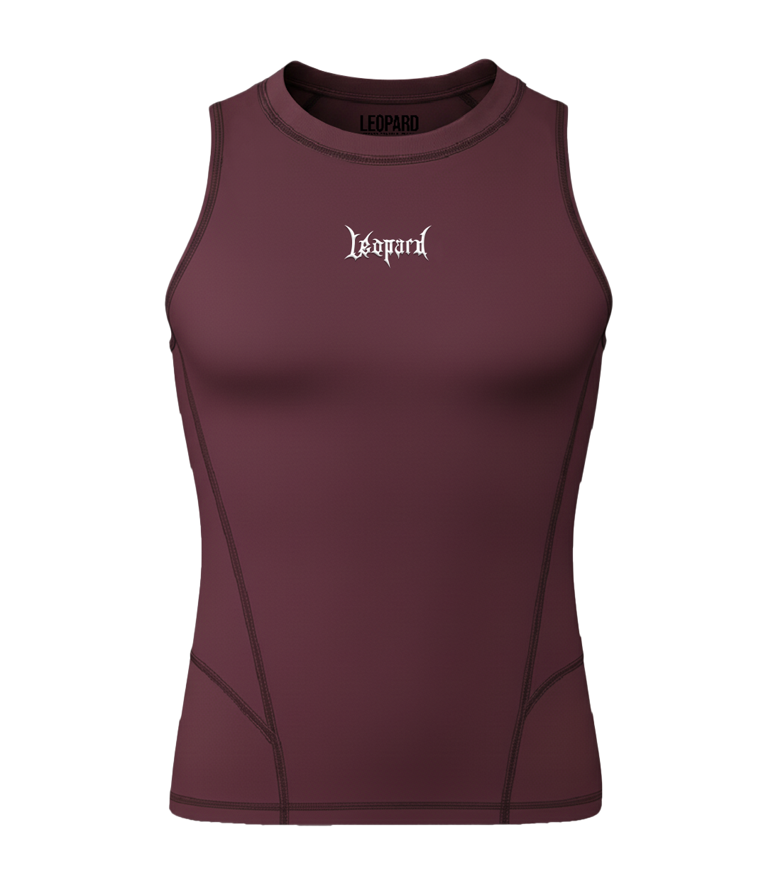 Strike Ops Compression Tank Sleeve Burgundy
