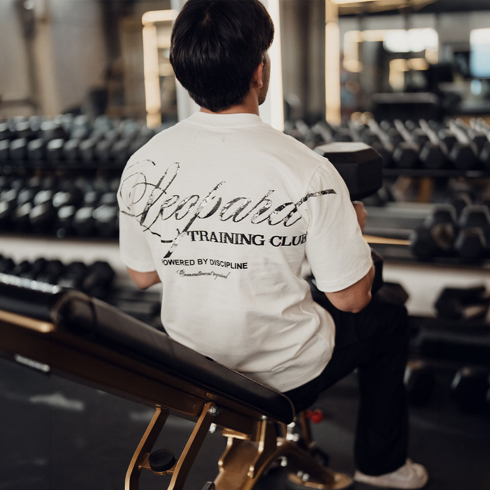 Tshirt Boxy Training Club Off White