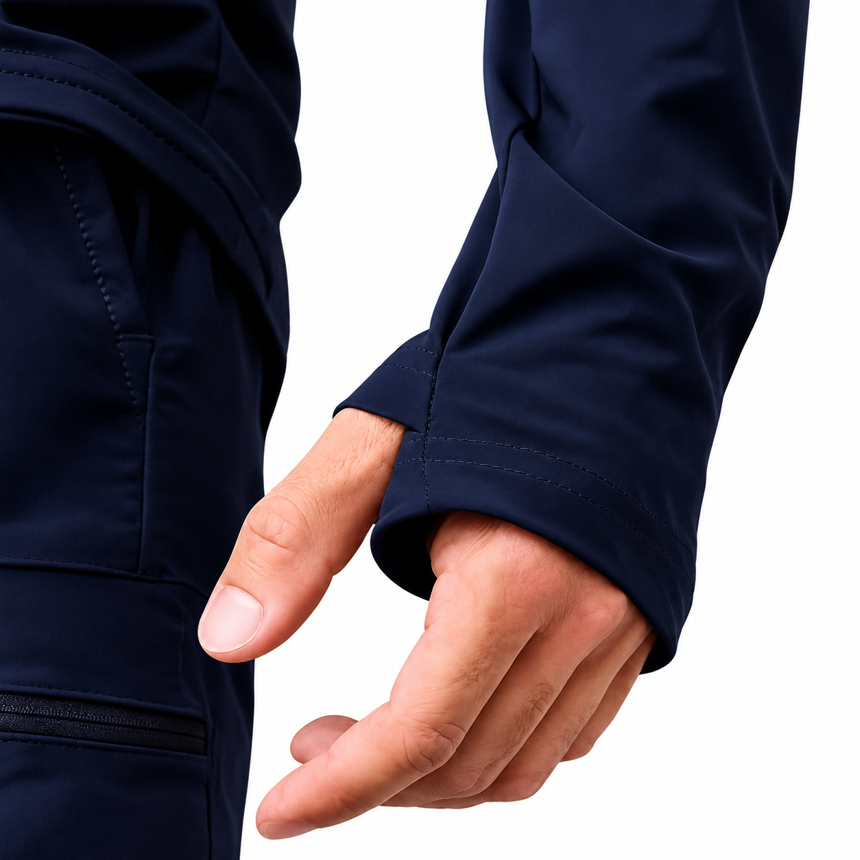 Sudadera Ultra Ligera Motion Series 1/4 Zip Navy