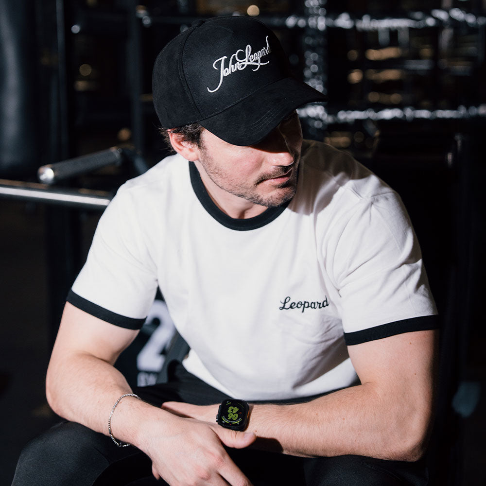 Playera Work Dept. Regular Ringer White