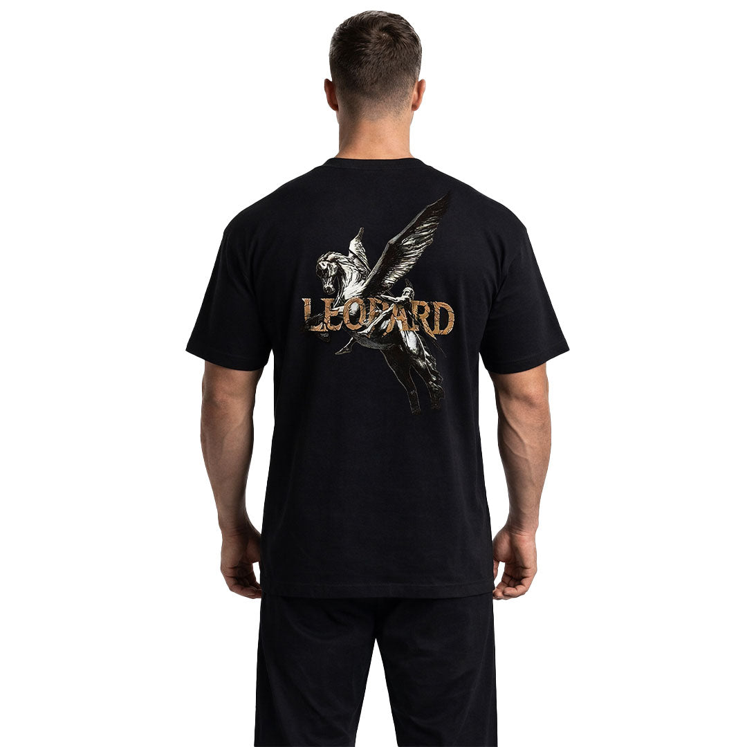 Tshirt Boxy | Oversized Mythic Stallion Black