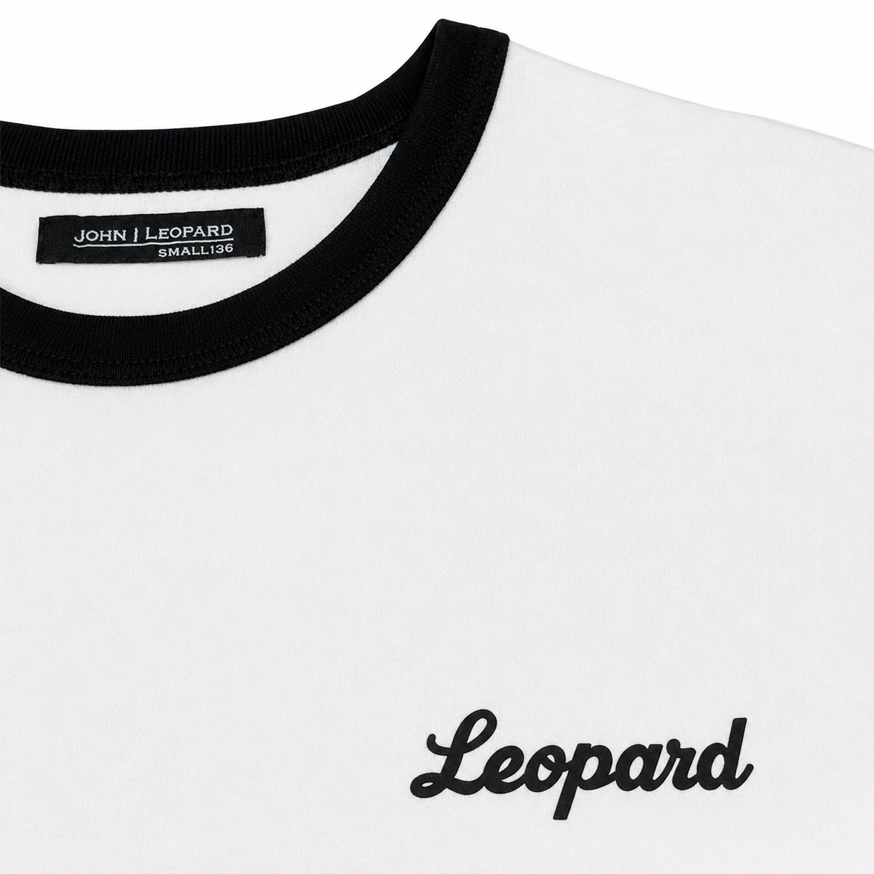 Playera Work Dept. Regular Ringer White