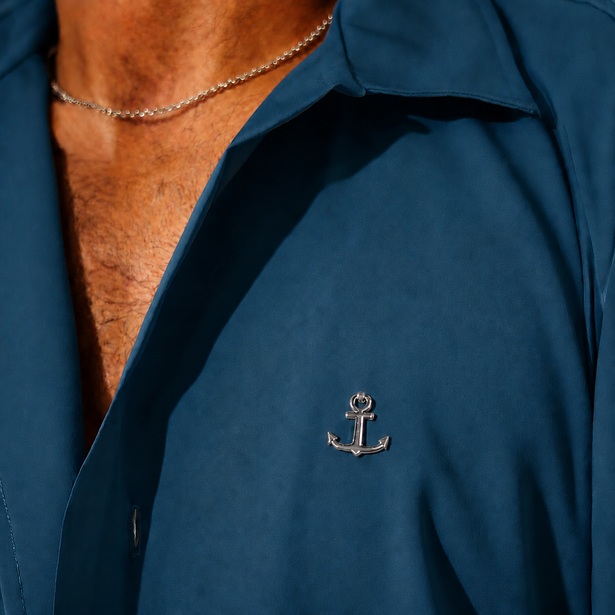 Camisa Belmond Boxy Oversized Beach Teal