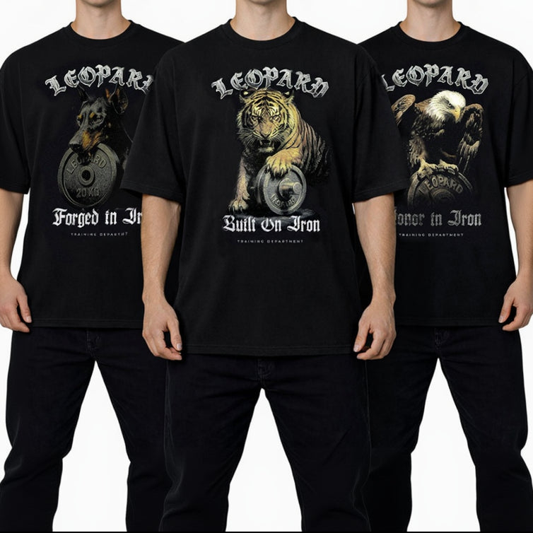 T-Shirt Oversized Iron 3 Pack