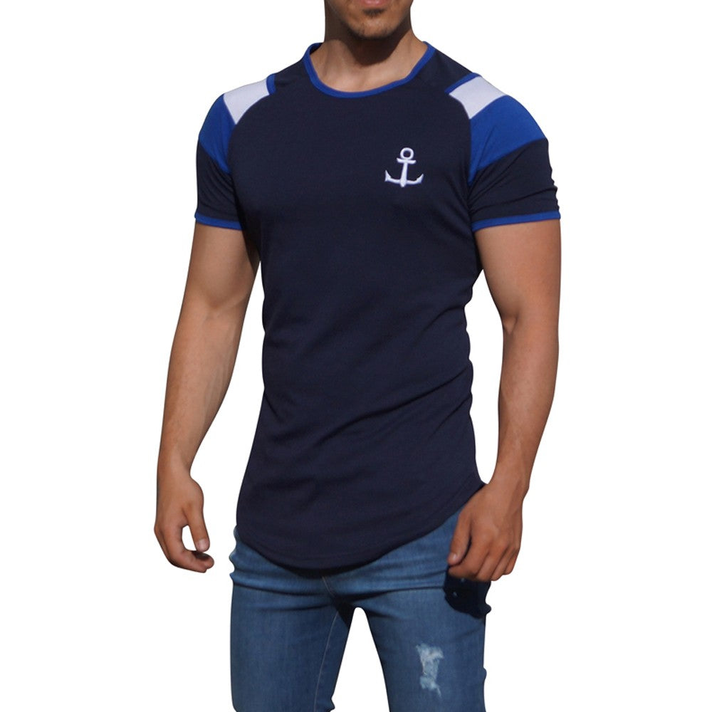 Barra Rey Short Sleeve Navy Ranglan T-Shirt