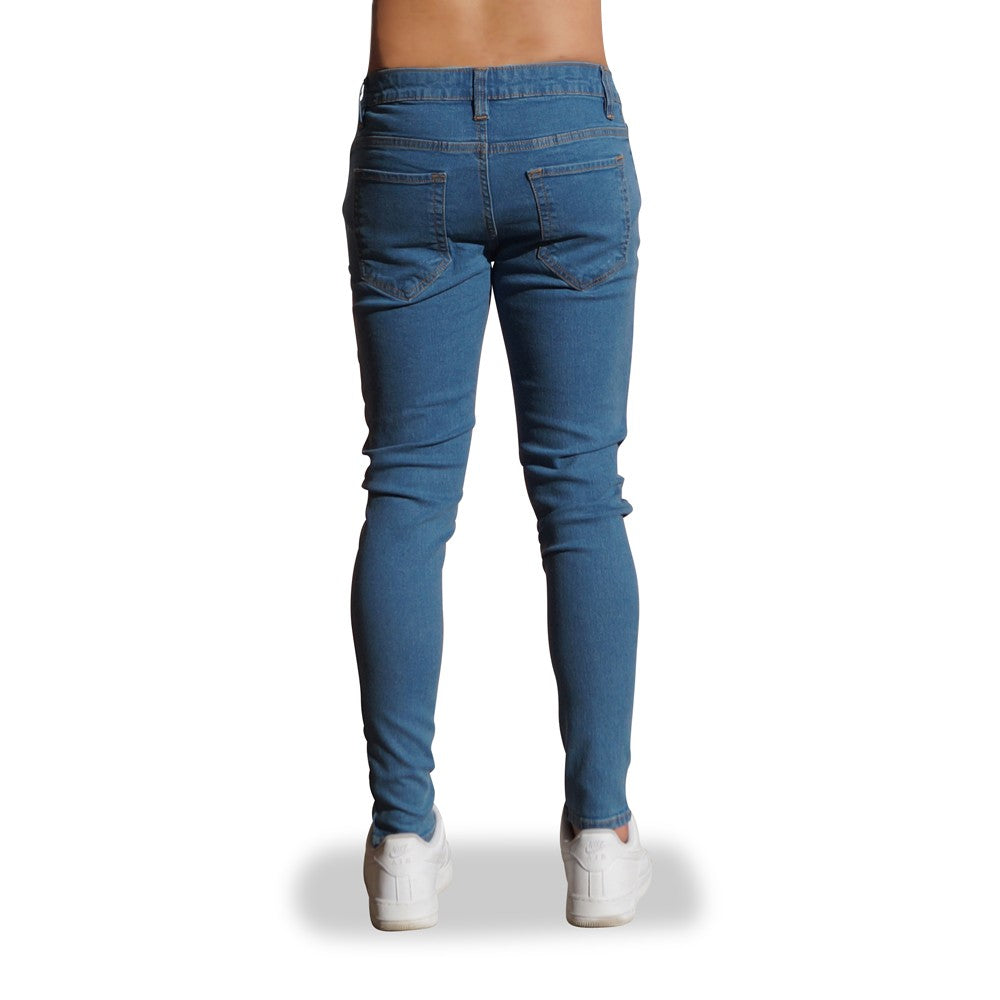 Jeans Skinny Washed Light Blue