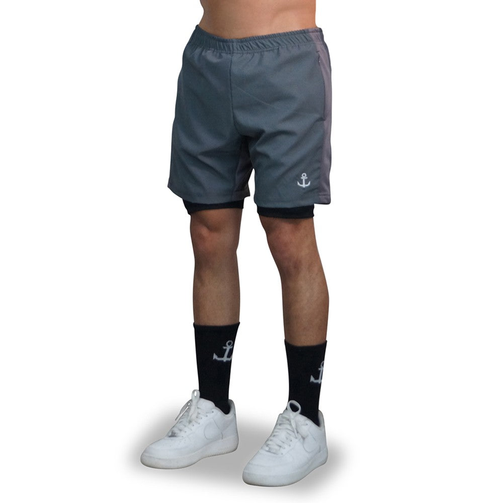 Strong Line Short Oxford Logo Silver