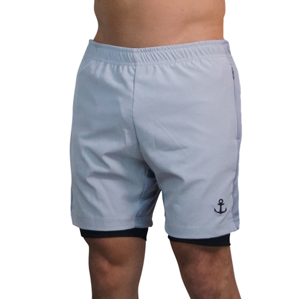 Strong Line Short Gray Logo Black