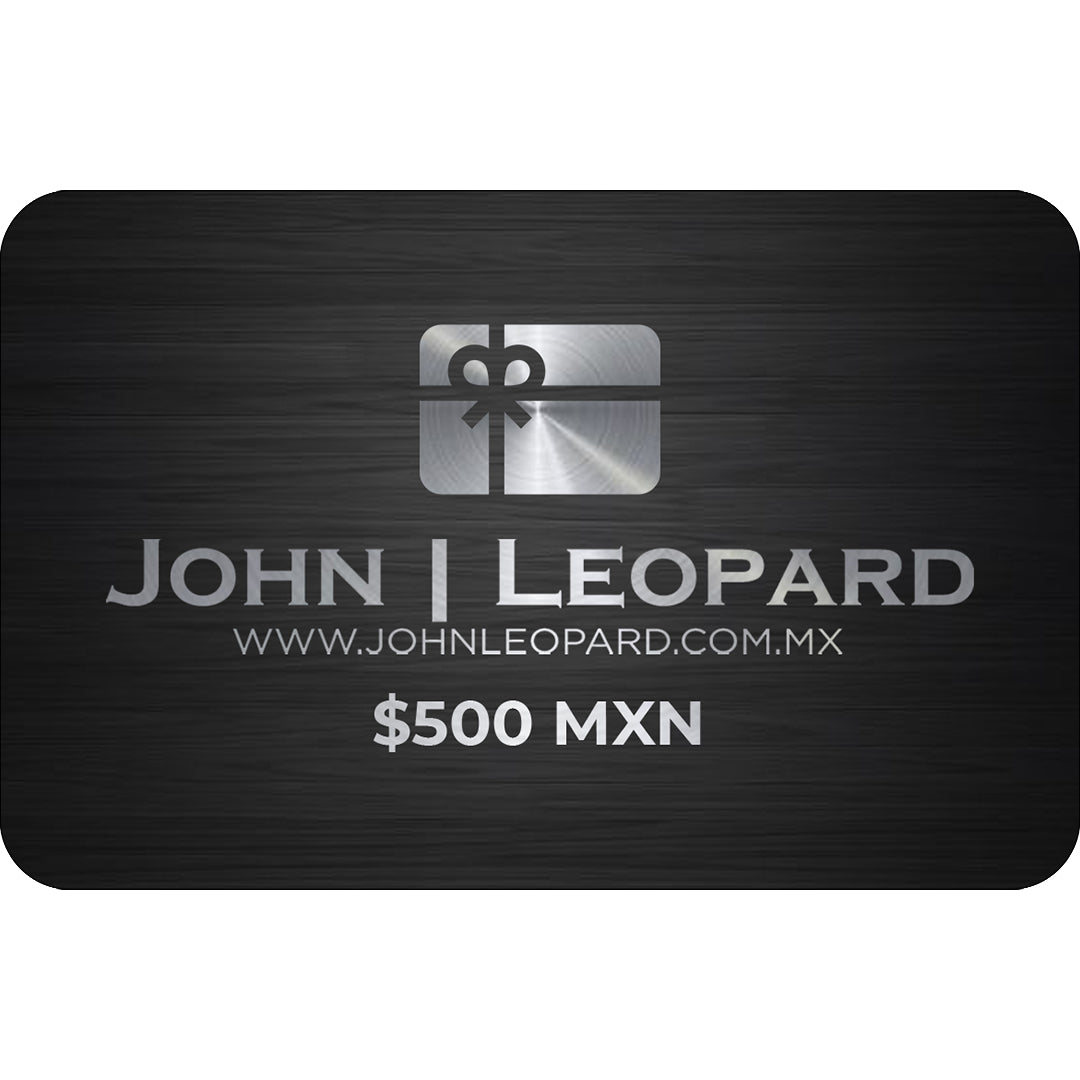 JOHN LEOPARD GIFT CARD