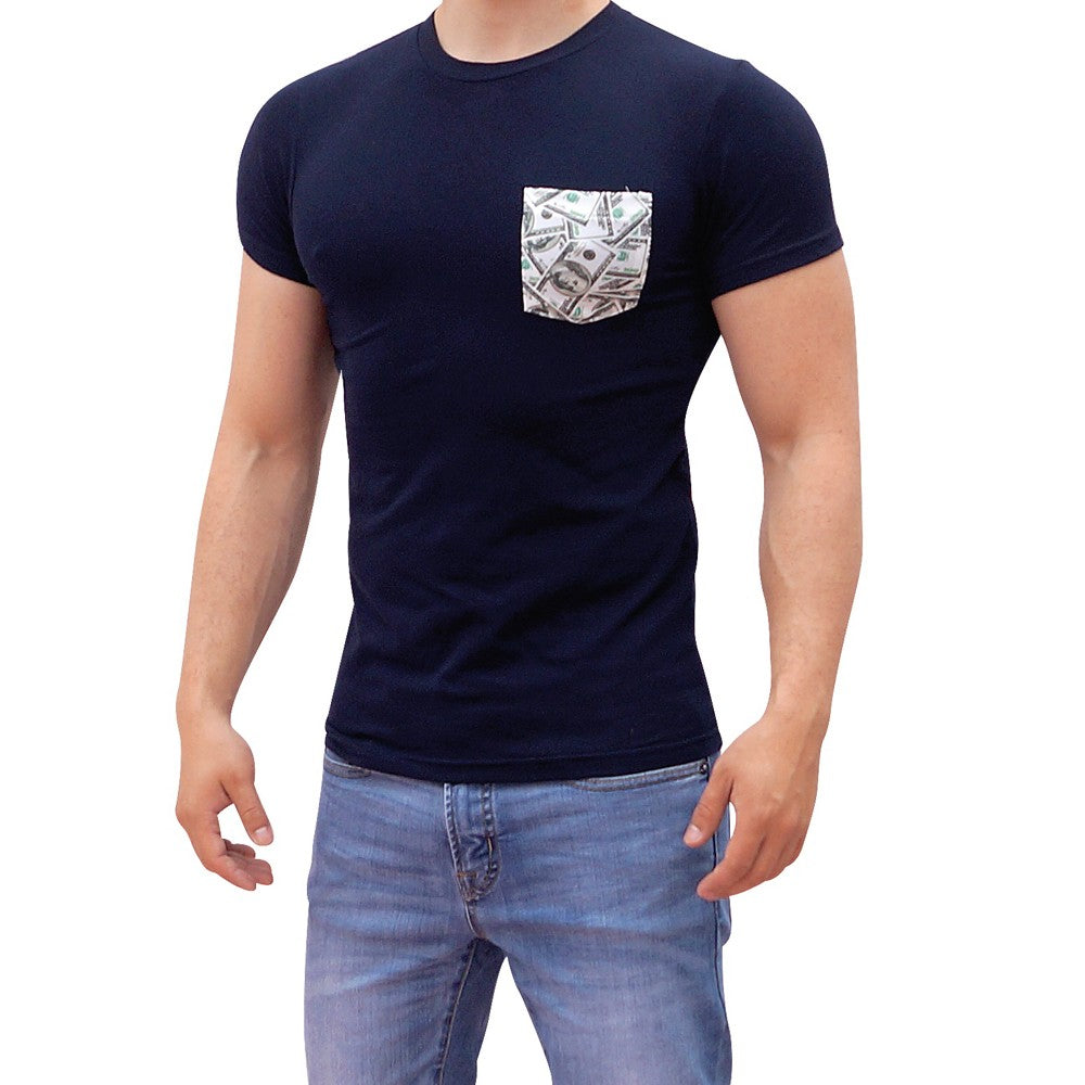 Navy T-shirt Bill Bag