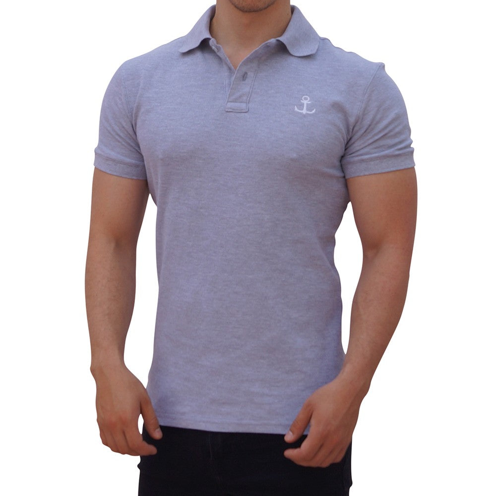 Jaspe Polo Shirt White Logo Short Sleeve Jaspe