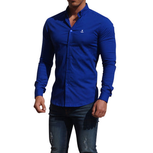 King Blue Long Sleeve Shirt