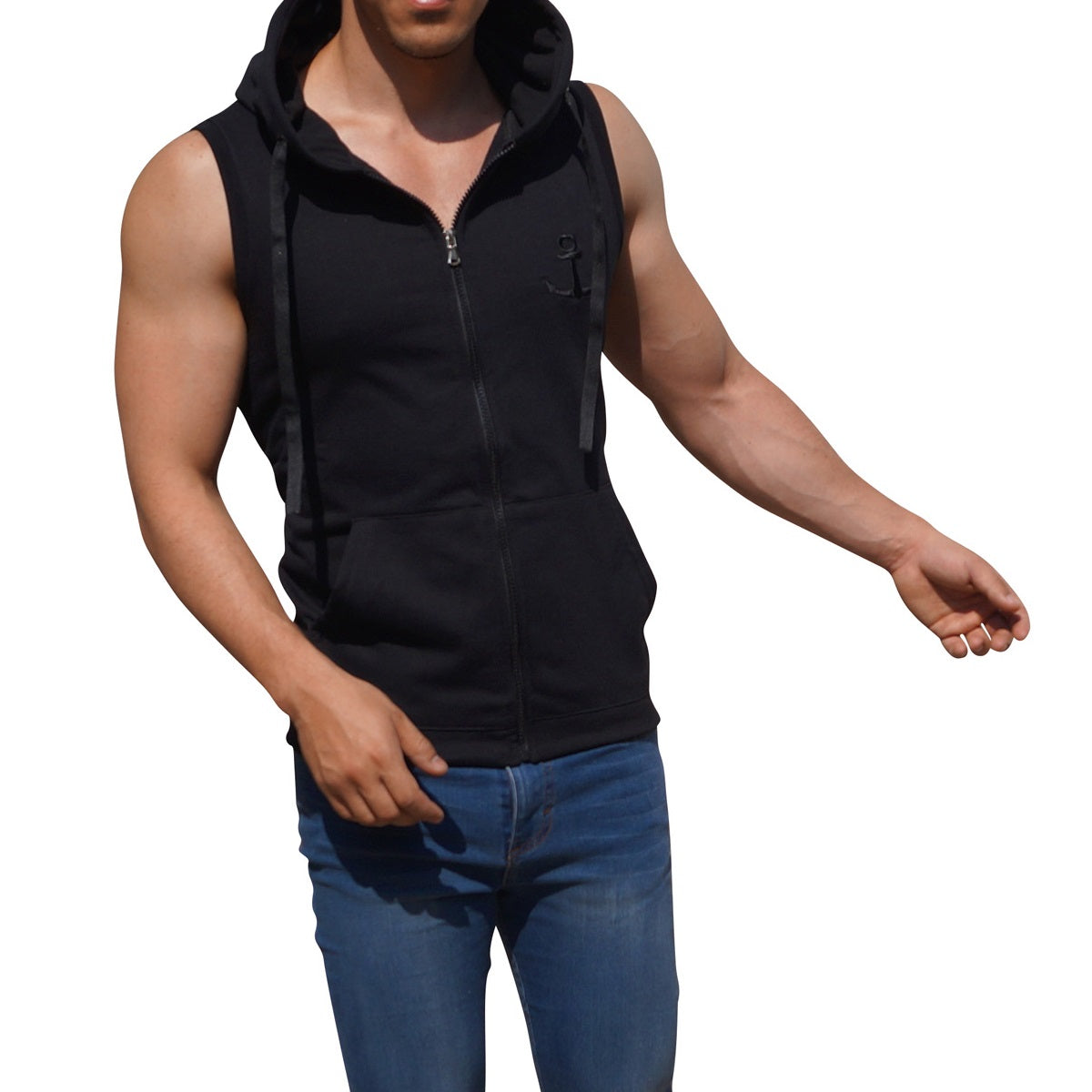 Black Vest Black Logo