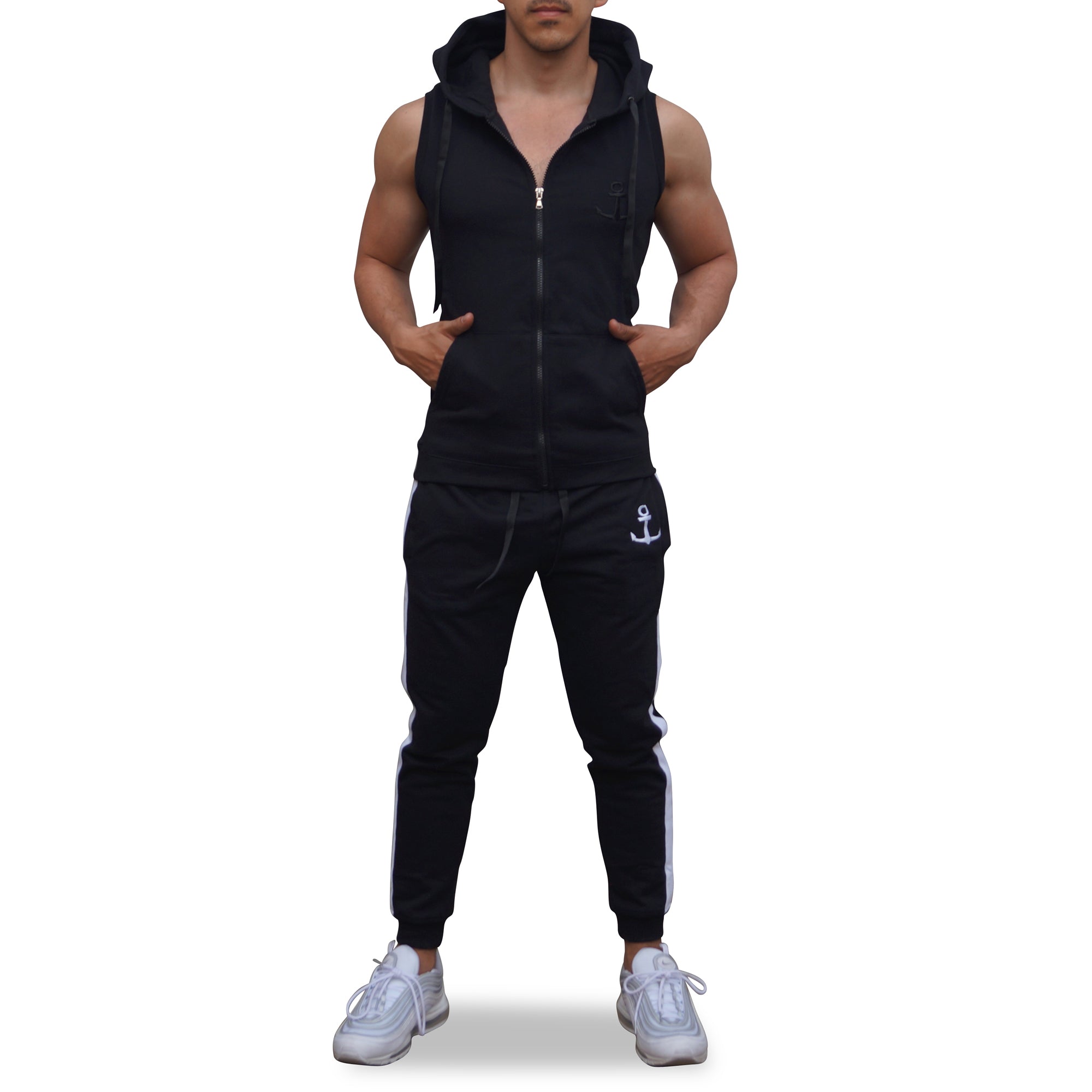 Black Vest Black Logo