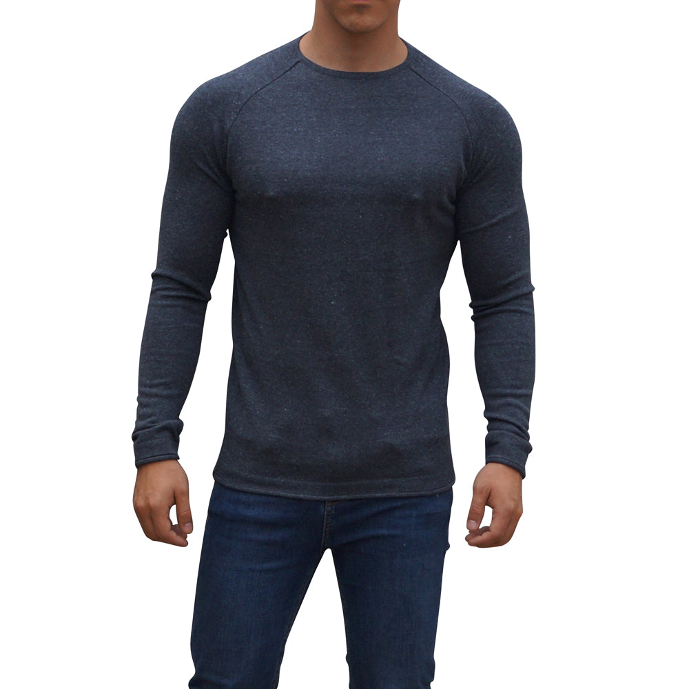 Gray Oxford Jasper Sweater