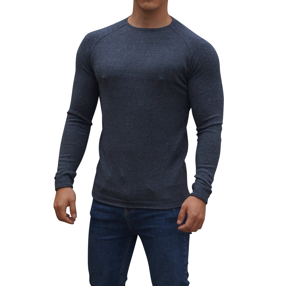 Gray Oxford Jasper Sweater