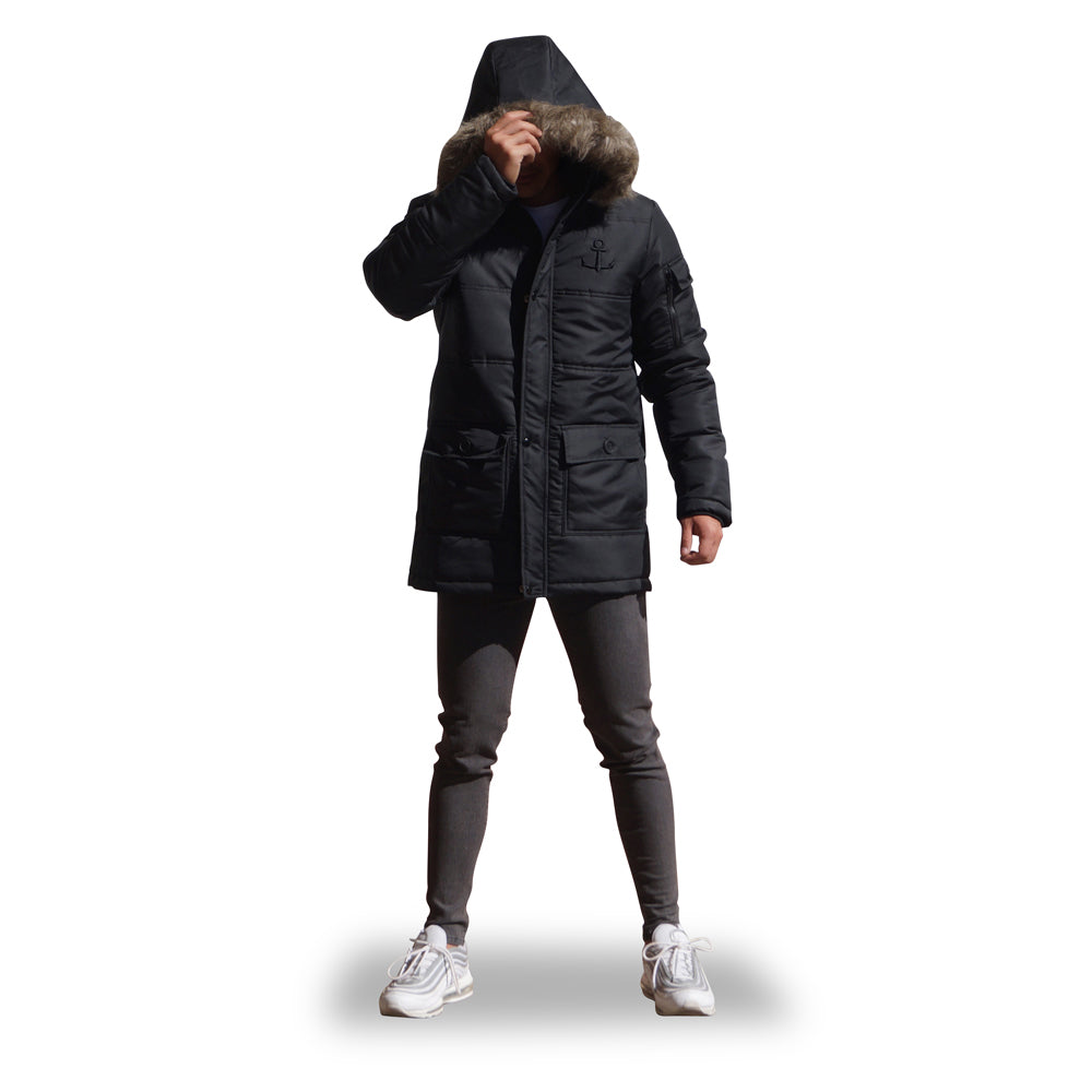 Puffed Parka Black